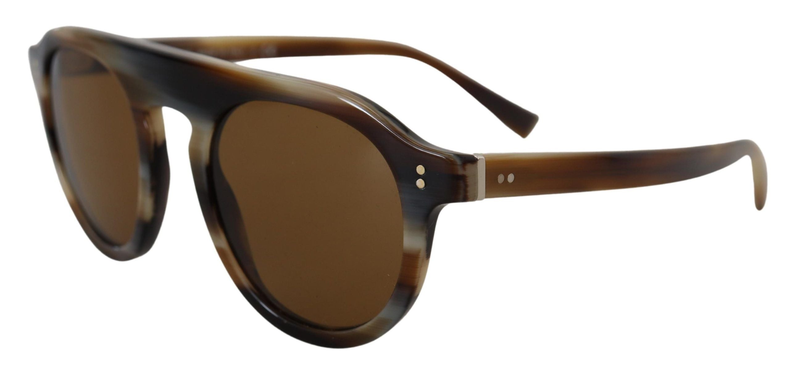 Dolce &amp; Gabbana Timeless Tortoiseshell Unisex Sunglasses