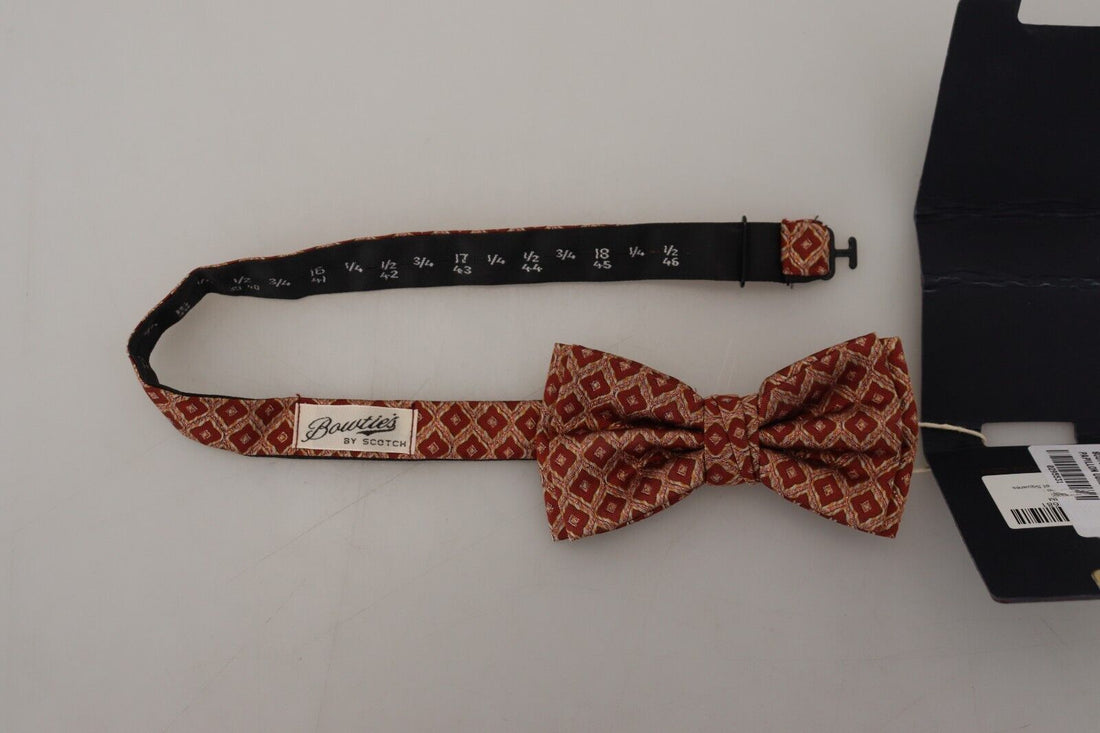 Scotch &amp; Soda Silk Patterned Exclusive Bow Tie