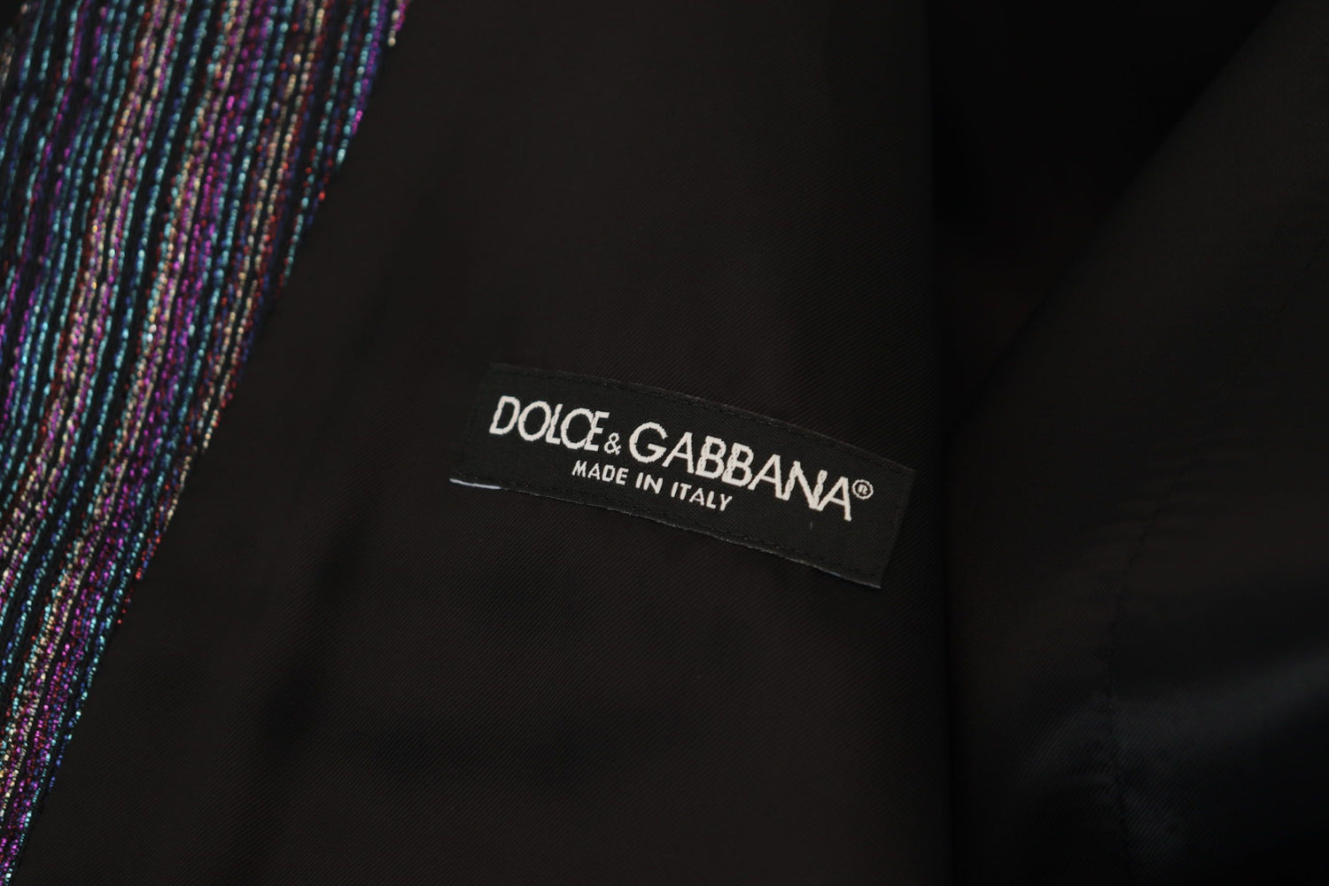 Dolce &amp; Gabbana Multicolor Formal Dress Vest Luxury Blend