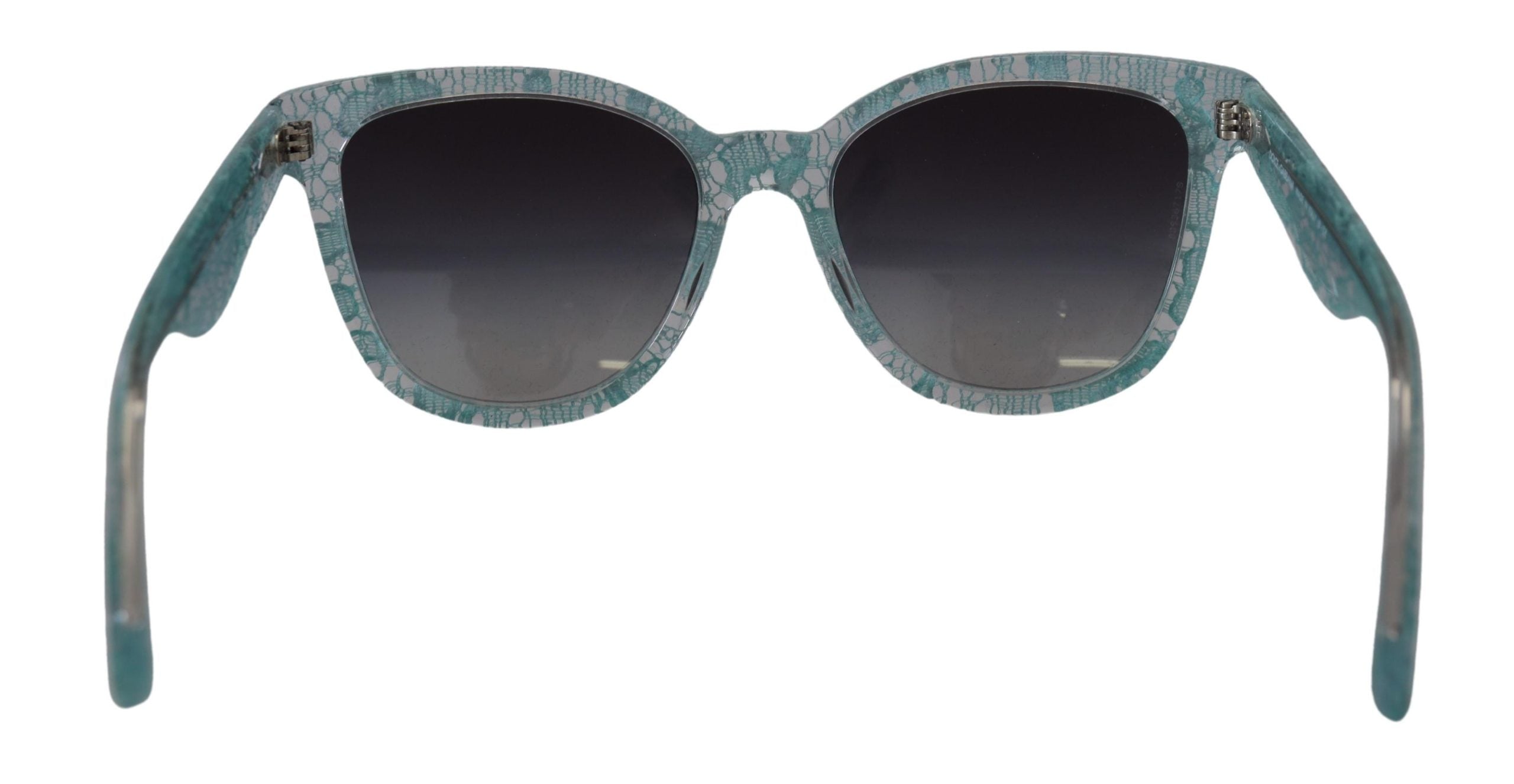 Dolce &amp; Gabbana Sicilian Lace Crystal-Infused Sunglasses