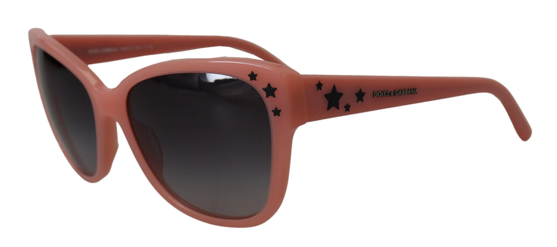 Dolce &amp; Gabbana Elegant Pink Gradient Sunglasses