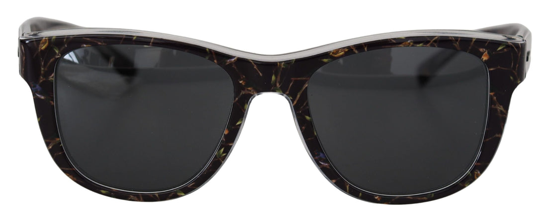 Dolce &amp; Gabbana Elegant Black Acetate Sunglasses for Women