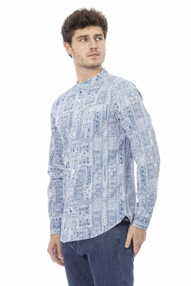 Baldinini Trend &quot;Light Blue Cotton Men Shirt&quot;