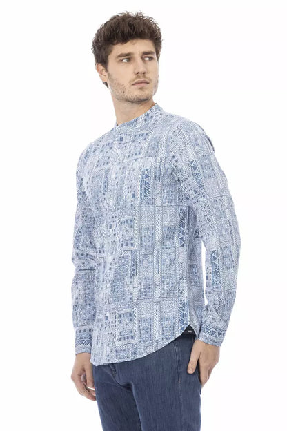 Baldinini Trend &quot;Light Blue Cotton Men Shirt&quot;