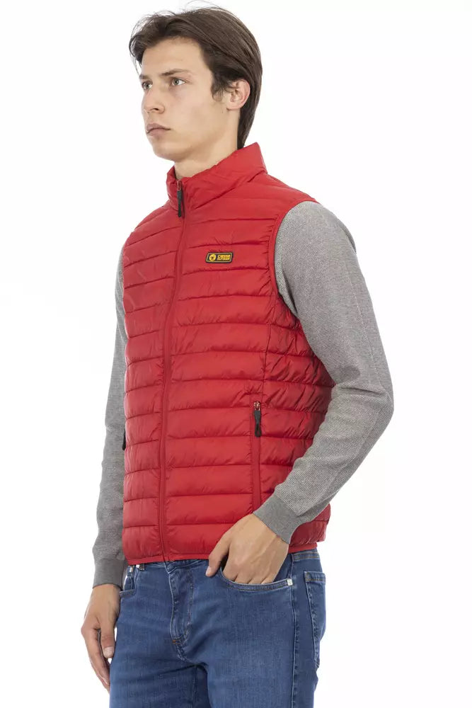 Ciesse Outdoor Red Polyester Men Sleeveless Jacket