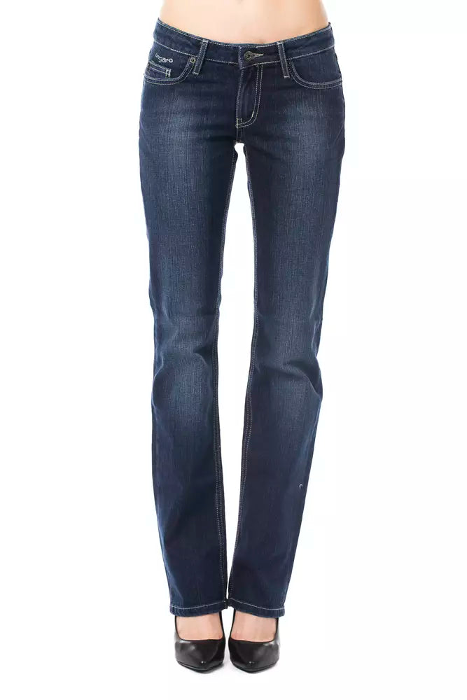 Ungaro Fever Blue Cotton Women Jeans