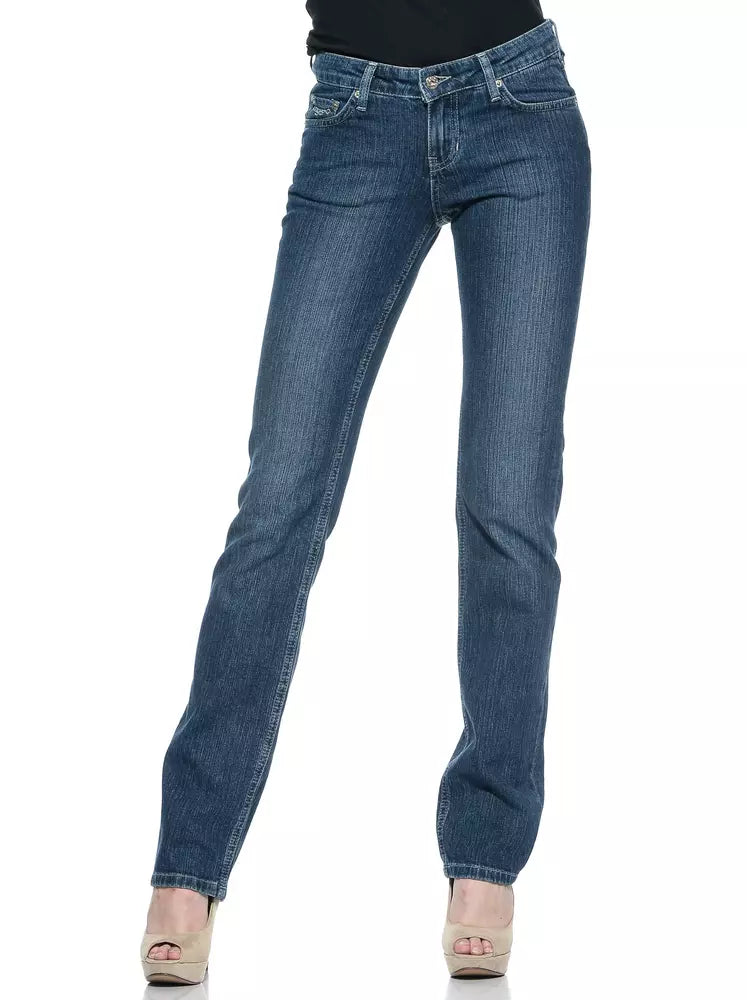 Ungaro Fever Blue Cotton Women Jeans