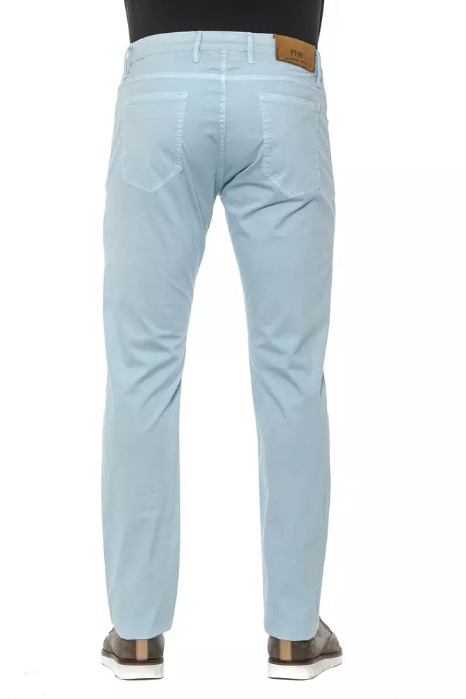 PT Torino Light Blue Cotton Men&