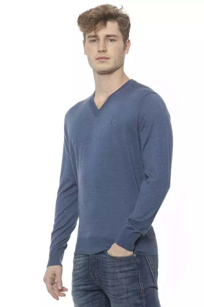 Billionaire Italian Couture Elegant Cashmere V-Neck Men&