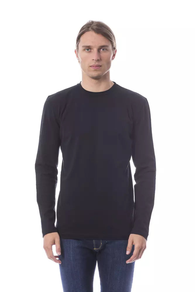 Verri &quot;Black Cotton Men T-Shirt&quot;