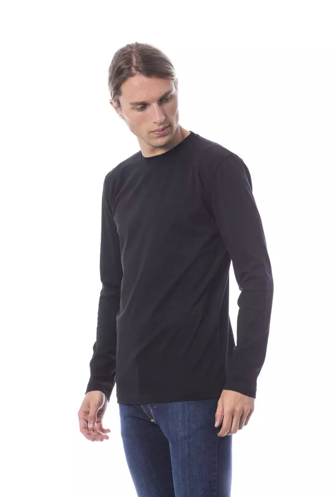 Verri &quot;Black Cotton Men T-Shirt&quot;