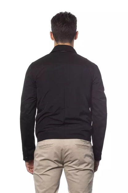 Verri &quot;Black Cotton Men Jacket&quot;