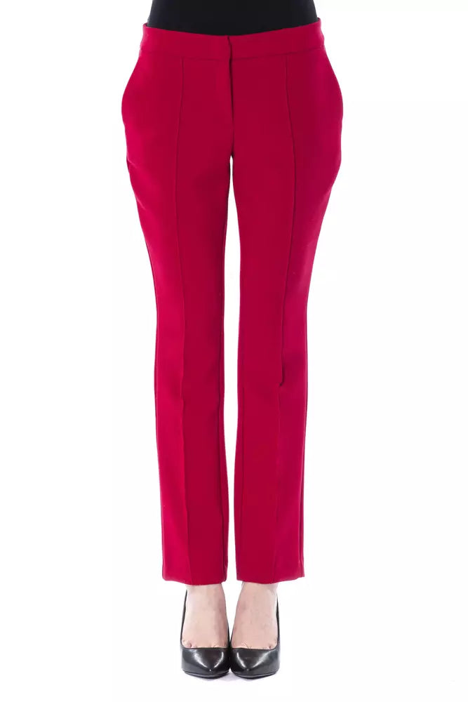 BYBLOS &quot;Fuchsia Polyester Women Pant&quot;