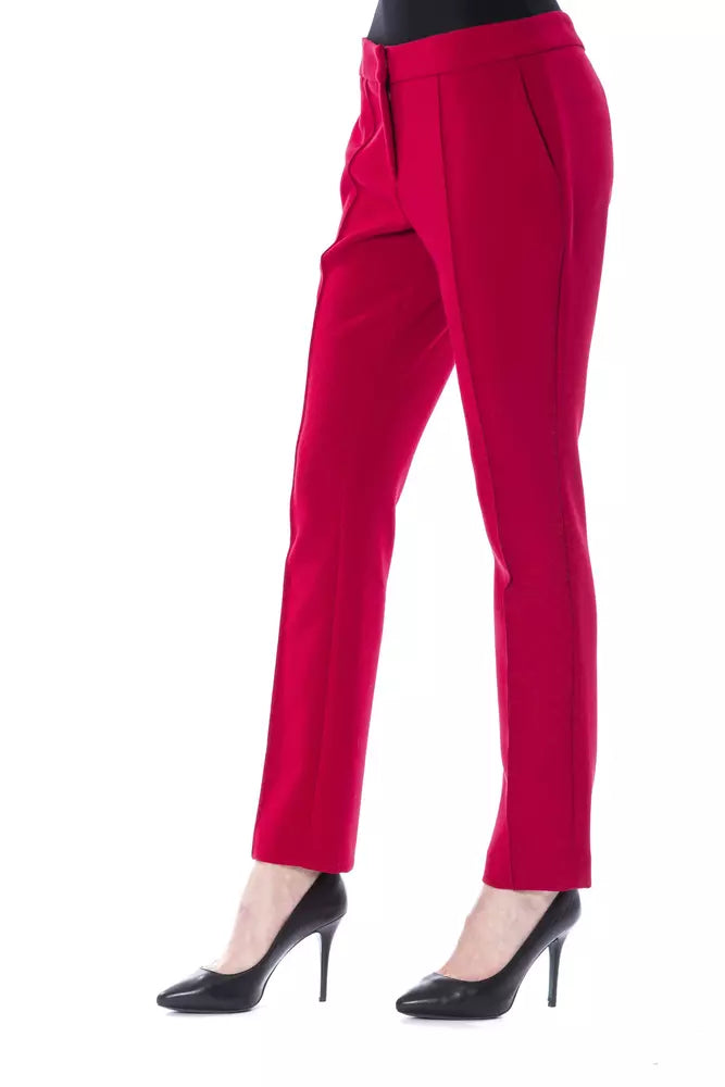 BYBLOS &quot;Fuchsia Polyester Women Pant&quot;