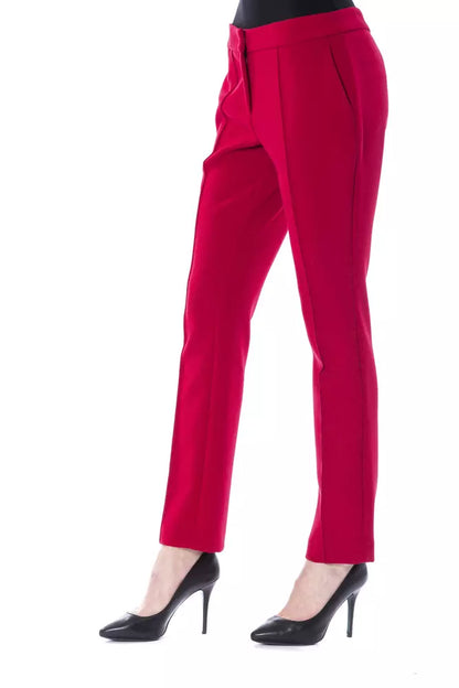 BYBLOS &quot;Fuchsia Polyester Women Pant&quot;