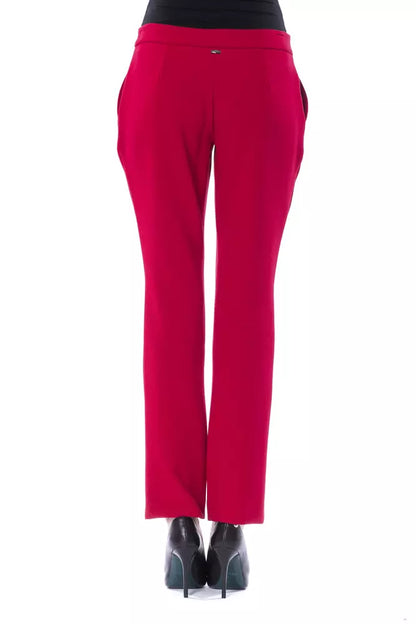 BYBLOS &quot;Fuchsia Polyester Women Pant&quot;