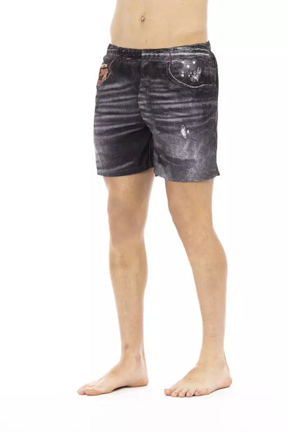 Just Cavalli Black Polyester Men&