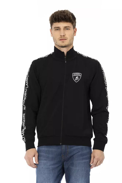 Automobili Lamborghini Black Polyester Men&