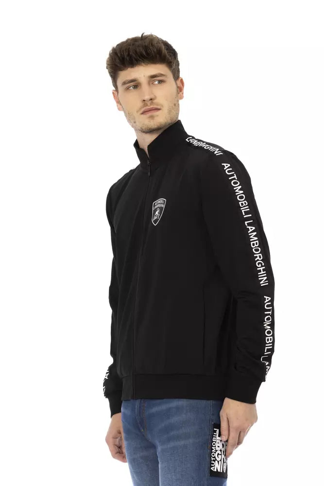 Automobili Lamborghini Black Polyester Men&