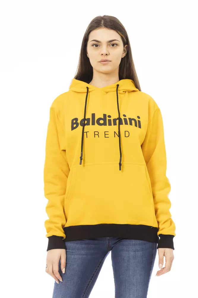 Baldinini Trend &quot;Yellow Cotton Women Sweater&quot;