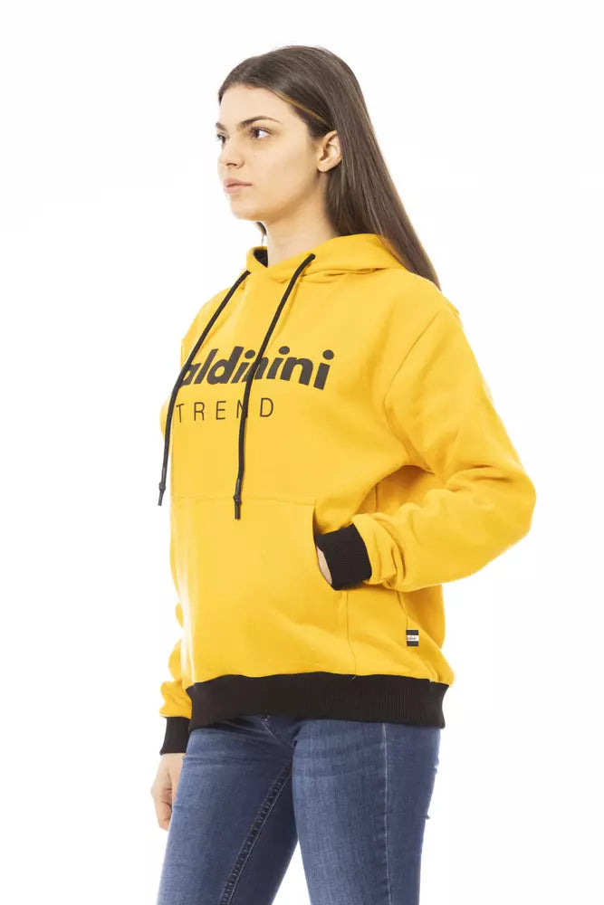 Baldinini Trend &quot;Yellow Cotton Women Sweater&quot;