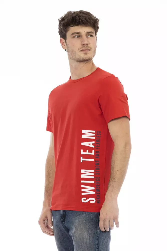 Bikkembergs Red Cotton Men&