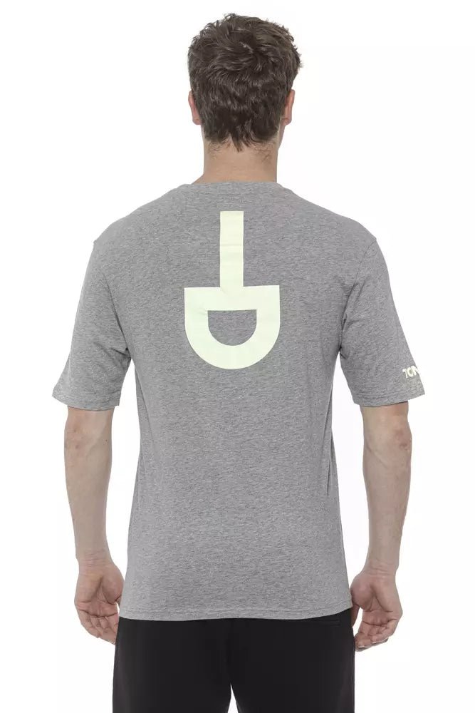 Tond Gray Cotton Men T-Shirt