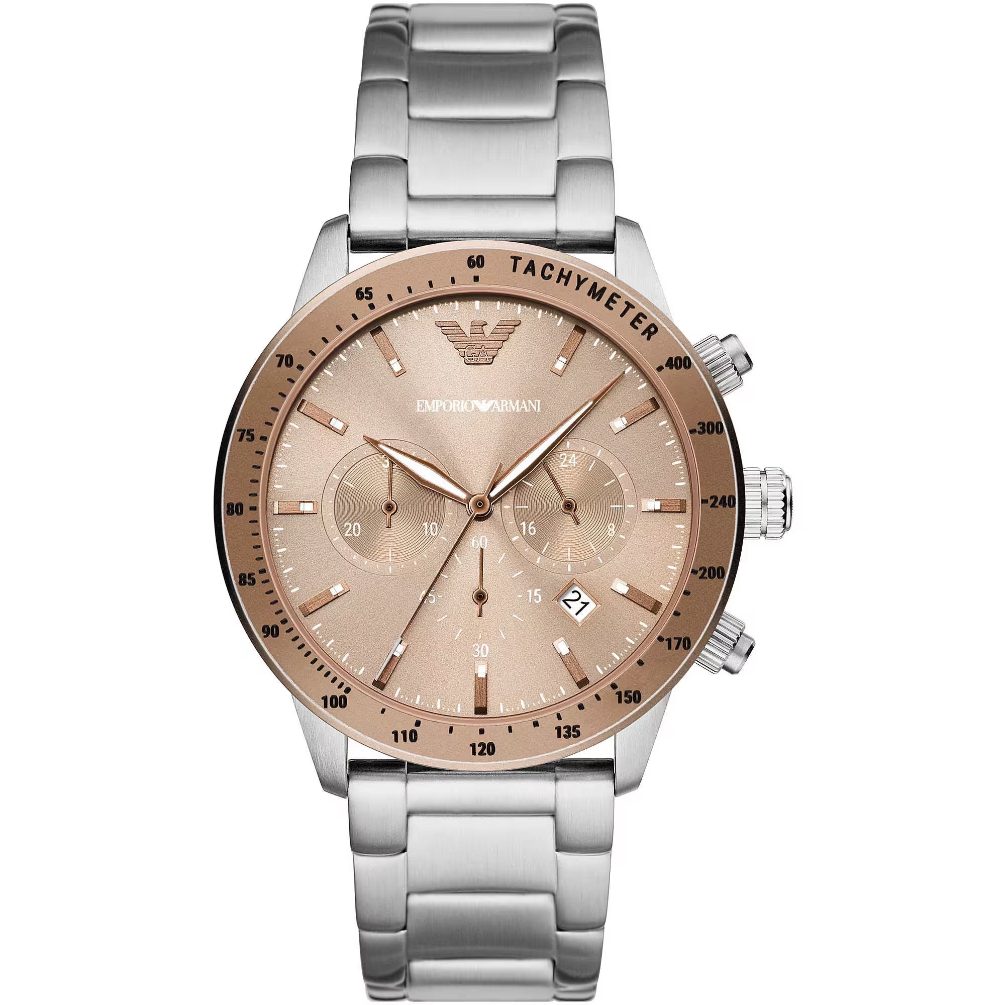 Emporio Armani Classic Chronograph Steel Men&