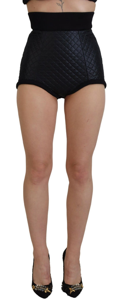 Dolce &amp; Gabbana Elegant High Waist Designer Shorts