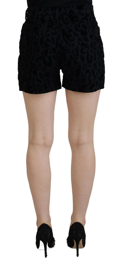 Dolce &amp; Gabbana Chic Mid Waist Hot Pants Shorts