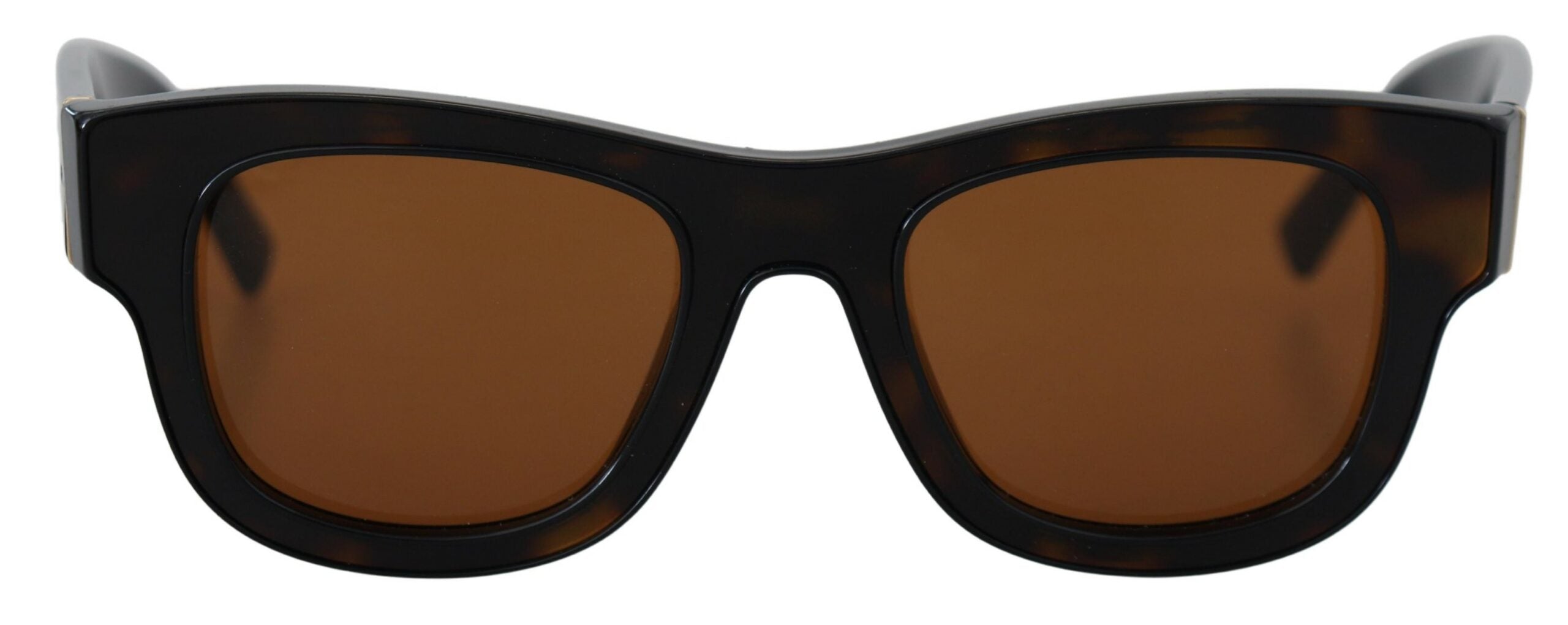 Dolce &amp; Gabbana Chic Brown Acetate Sunglasses