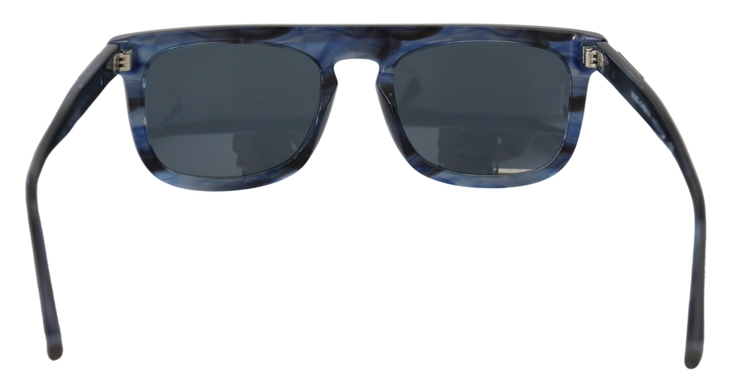 Dolce &amp; Gabbana Elegant Blue Acetate Sunglasses