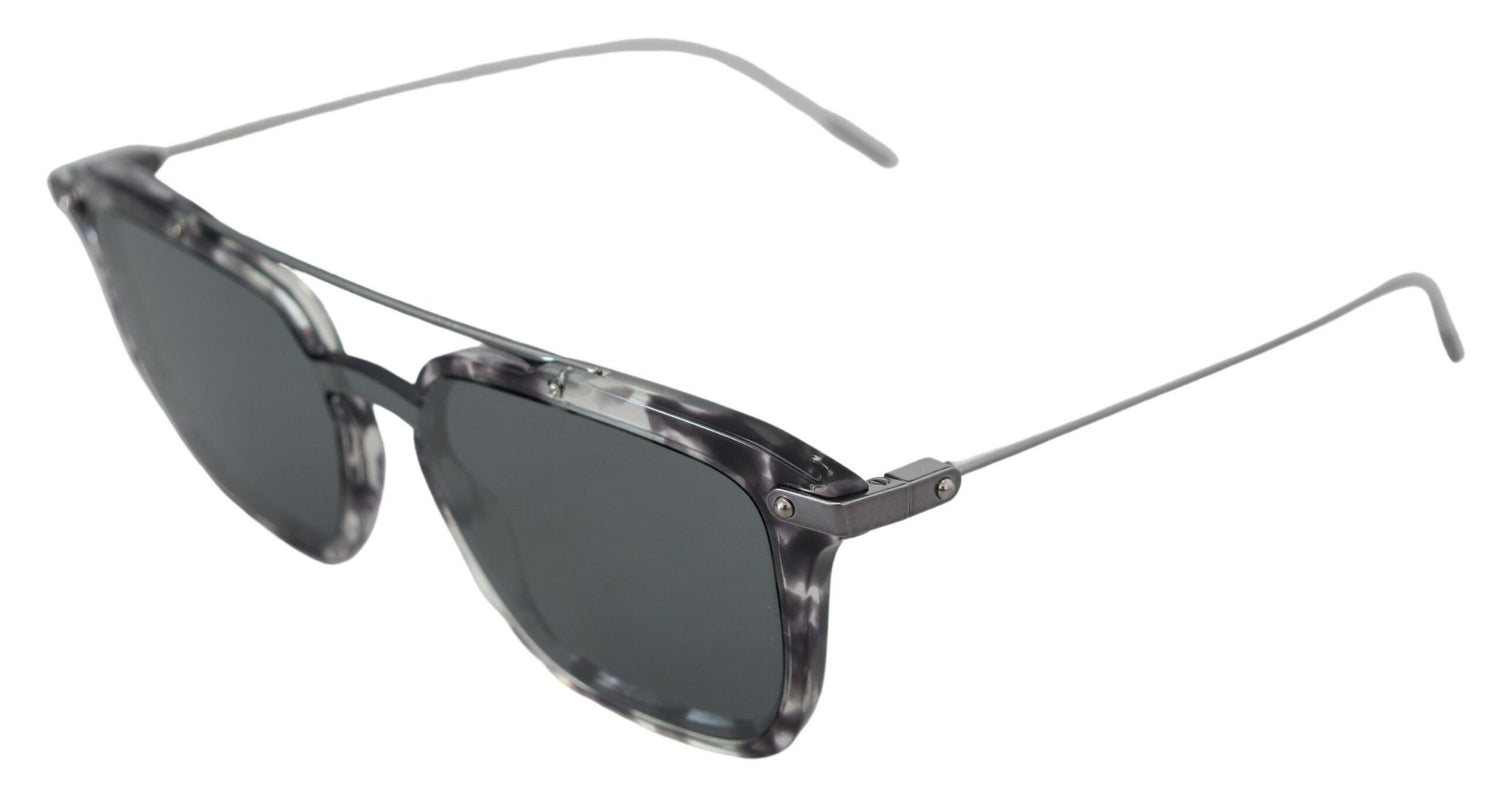 Dolce &amp; Gabbana Stunning Grey Acetate Sunglasses