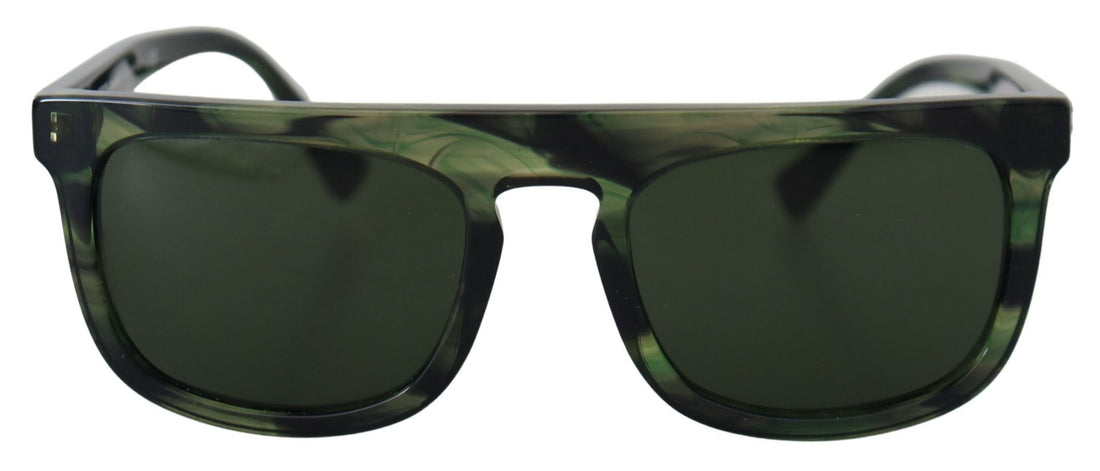 Dolce &amp; Gabbana Chic Green UV Protection Sunglasses