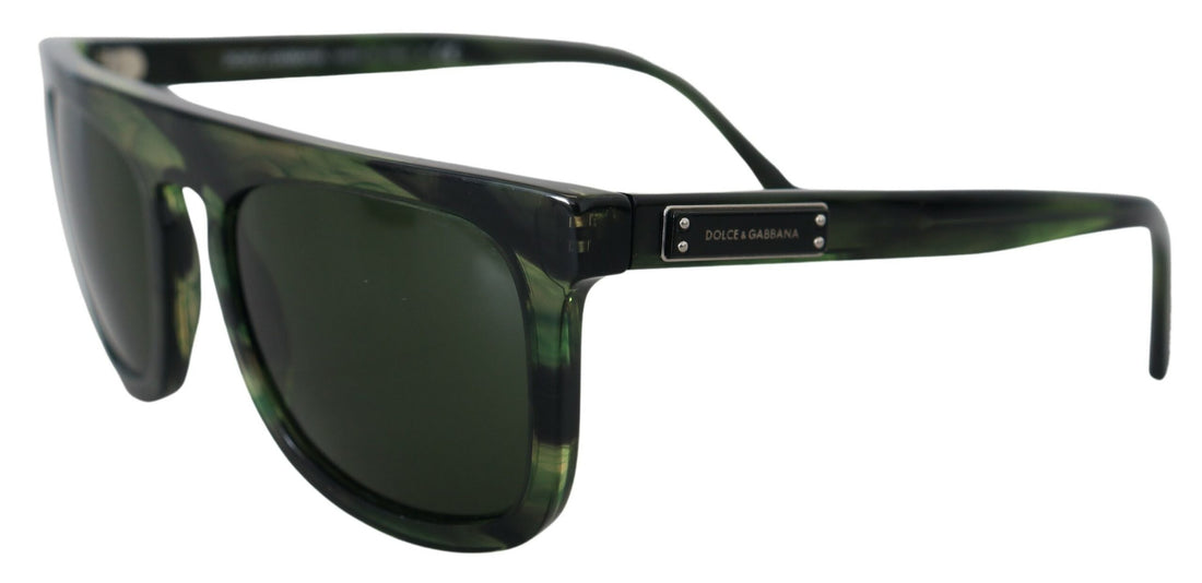 Dolce &amp; Gabbana Chic Green UV Protection Sunglasses