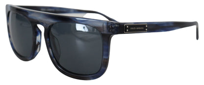 Dolce &amp; Gabbana Elegant Blue Acetate Sunglasses for Women