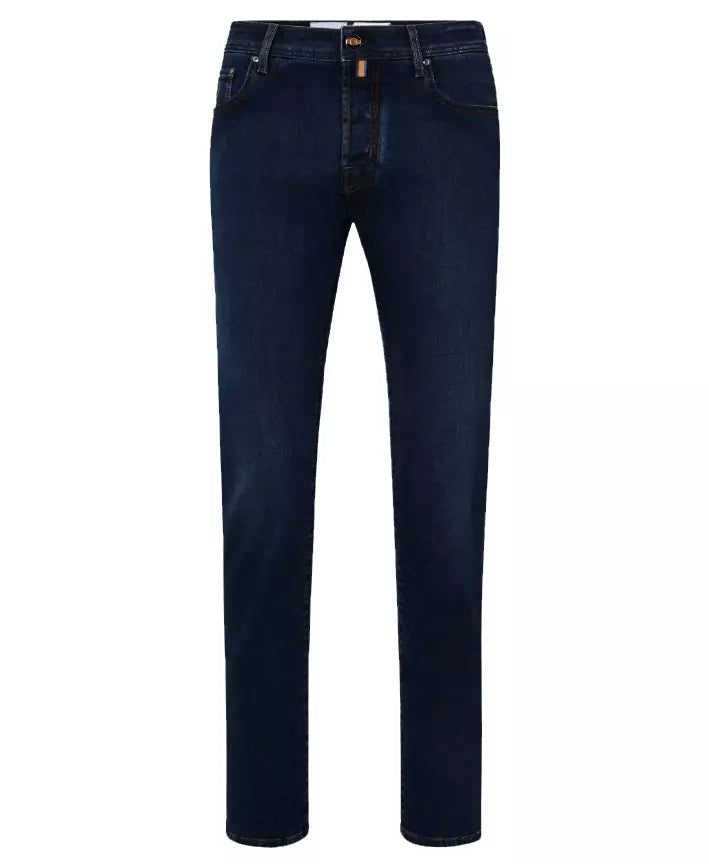 Jacob Cohen Blue Cotton Men Slim-fit Jean