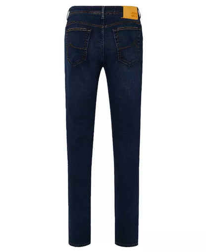 Jacob Cohen Blue Cotton Men Slim-fit Jean