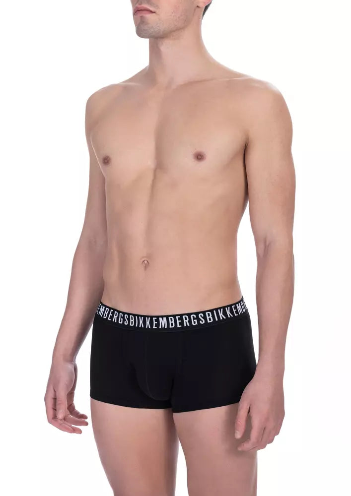 Bikkembergs Black Cotton Men&