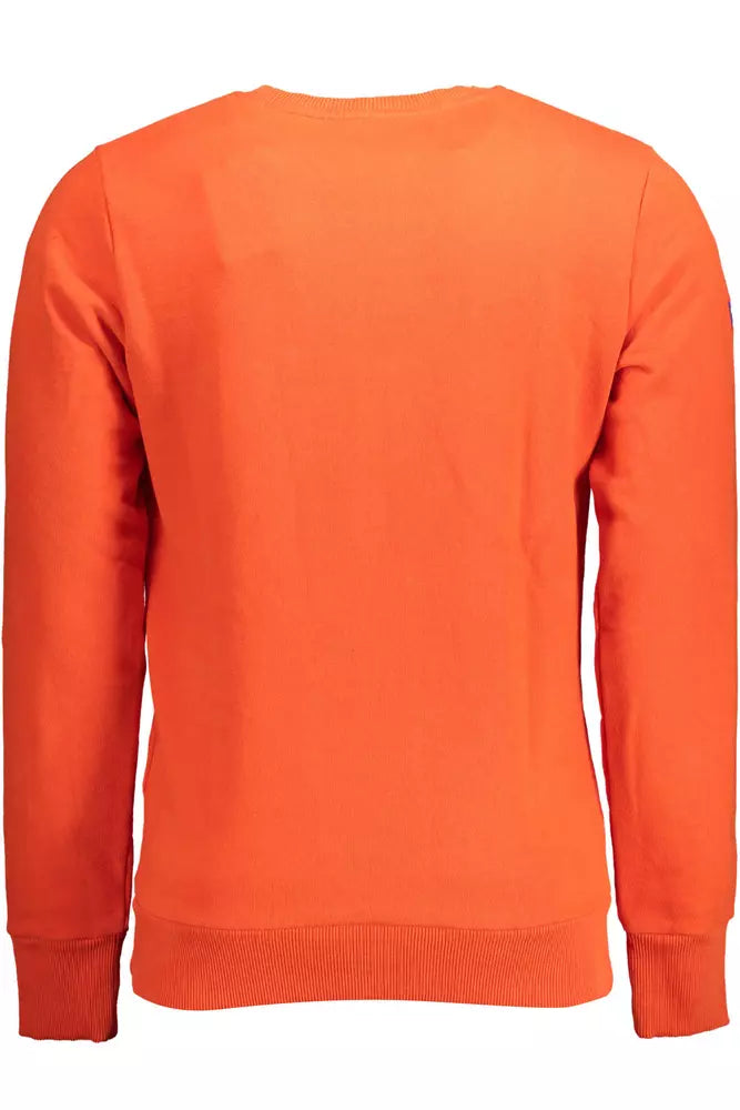 Superdry Orange Cotton Men Sweater