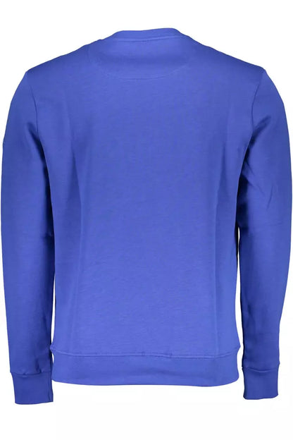 North Sails Chic Blue Round Neck Pullover Sweater