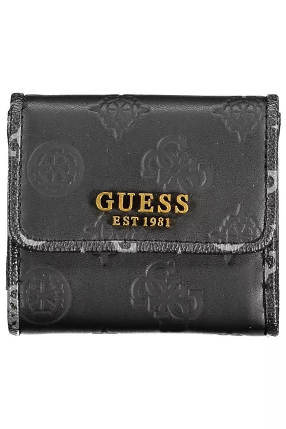 Guess Jeans &quot;Black Polyethylene Women Wallet&quot;