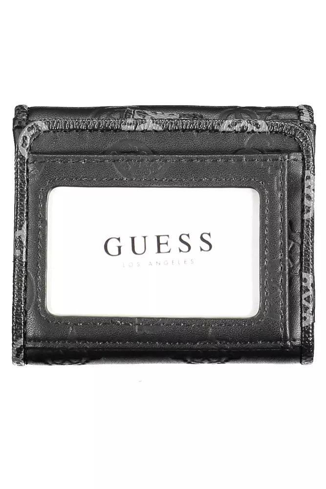 Guess Jeans &quot;Black Polyethylene Women Wallet&quot;