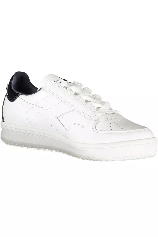 Diadora White Leather Women Sneaker