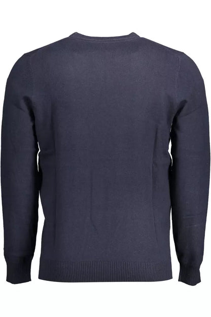 Lyle &amp; Scott Blue Cotton Men Sweater