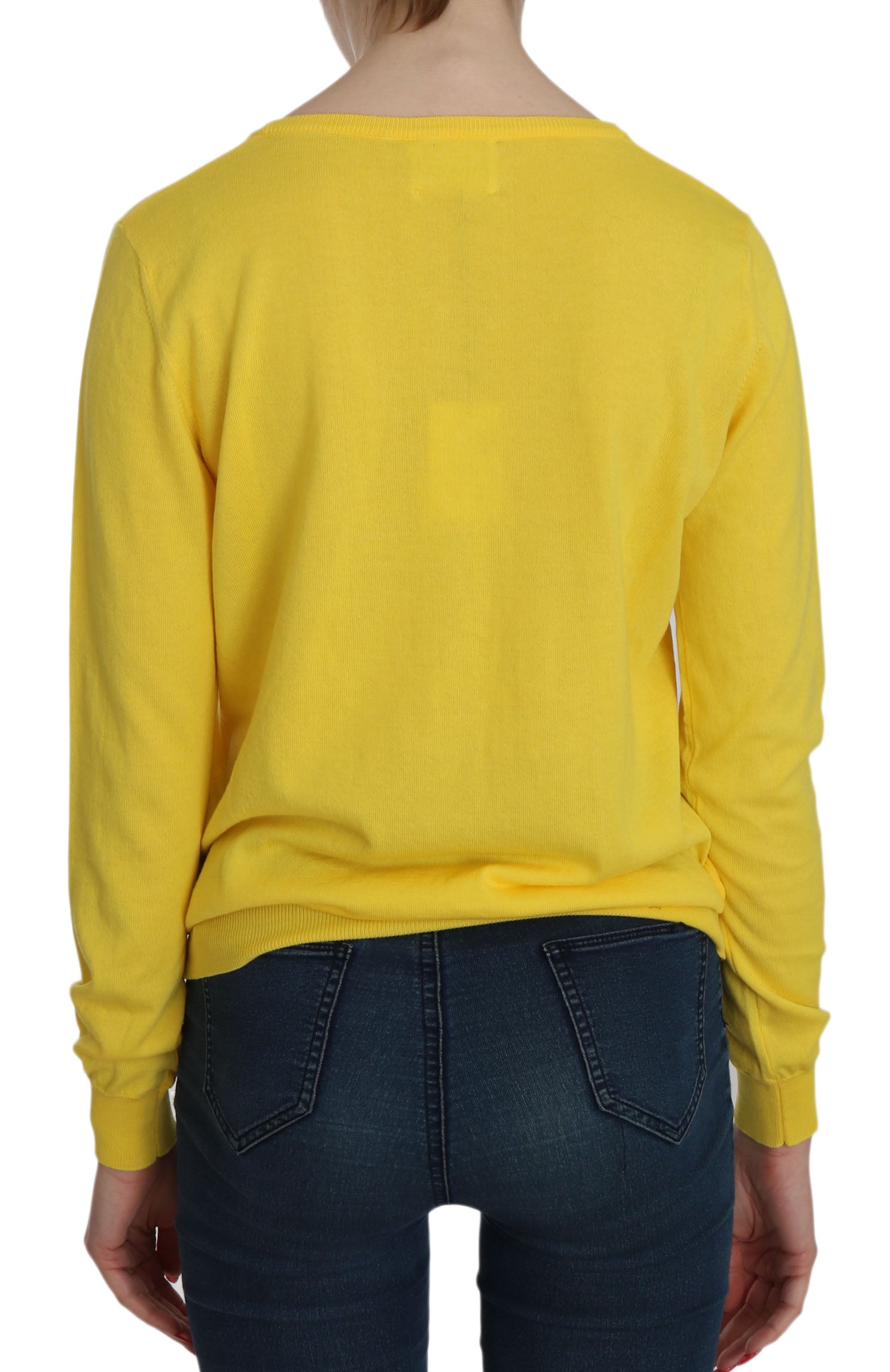 Jucca Radiant Yellow Cotton Sweater