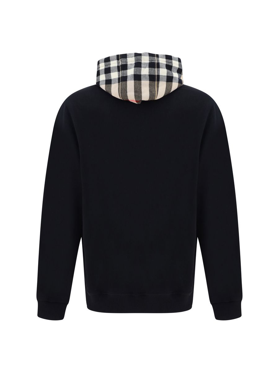 Burberry Elegant Oversize Black Samuel Hoodie