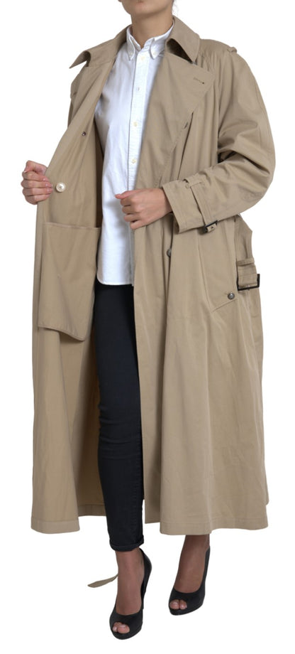 Dolce &amp; Gabbana Elegant Double Breasted Trench Coat