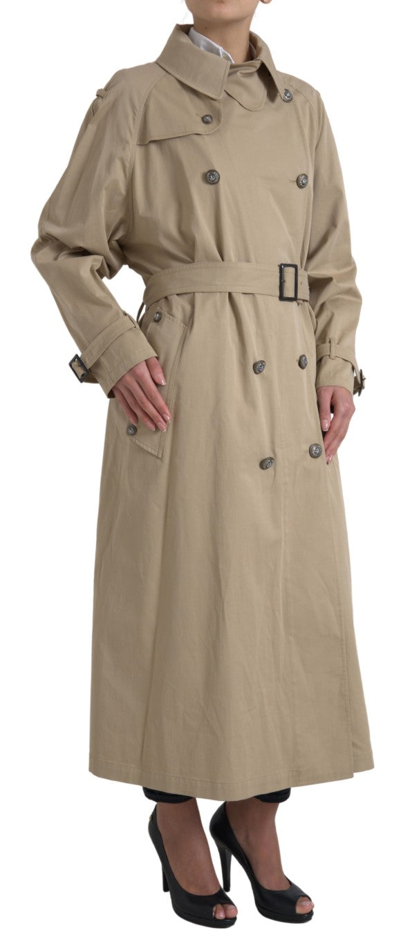 Dolce &amp; Gabbana Elegant Double Breasted Trench Coat