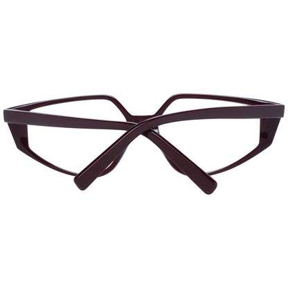 Sportmax Burgundy Women Optical Frames